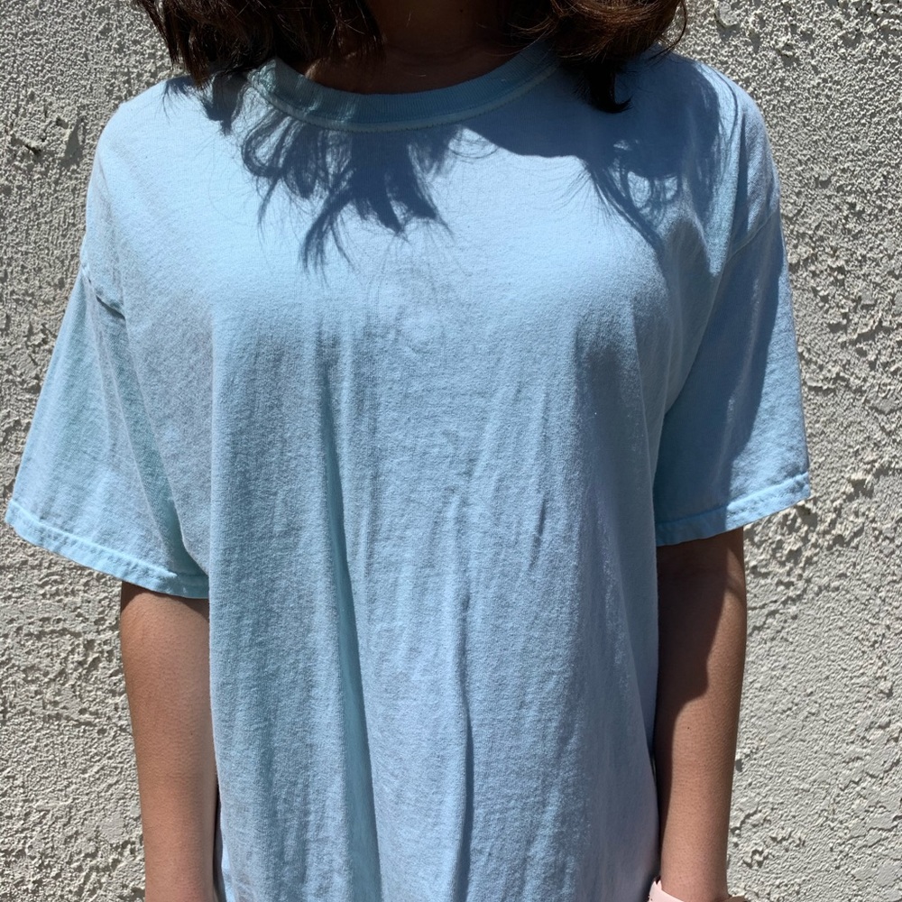Light Teal Oversized Shirt